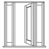 System 4, One Door, Two Sidelights