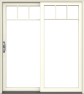 Builders Wood Sliding Patio Door