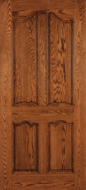 Custom Wood All Panel Exterior Door
