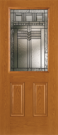 Design-Pro and Smooth-Pro Fiberglass Glass Panel Exterior Door