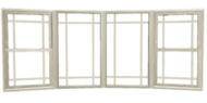 Premium Vinyl Bow Window