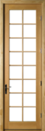 Custom Wood Swinging Patio Door