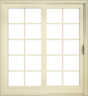 Custom Wood Sliding Patio Door