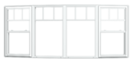 Custom Wood Bow Window