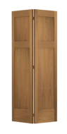 Authentic Wood Bifold Interior Door