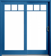 Custom Wood Sliding Patio Door