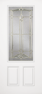 Steel Glass Panel Exterior Door