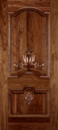 Custom Wood All Panel Exterior Door