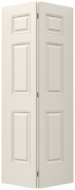 Molded Wood Composite Bifold Interior Door