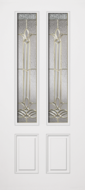 Steel Glass Panel Exterior Door