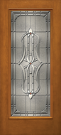 Architectural Fiberglass Glass Panel Exterior Door