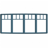 Siteline EX Bow Window