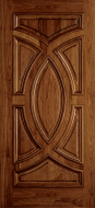 Custom Wood All Panel Exterior Door