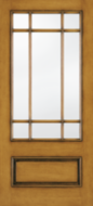 Custom Fiberglass Swinging Patio Door