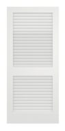 Authentic Wood Louver Interior Door