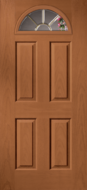 FiberLast™ Glass Panel Exterior Door