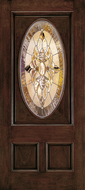 Custom Fiberglass Glass Panel Exterior Door