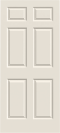 Molded Wood Composite All Panel Interior Door