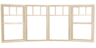 Premium Vinyl Bow Window