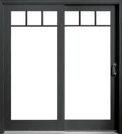 Custom Wood Sliding Patio Door