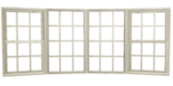 Premium Vinyl Bow Window